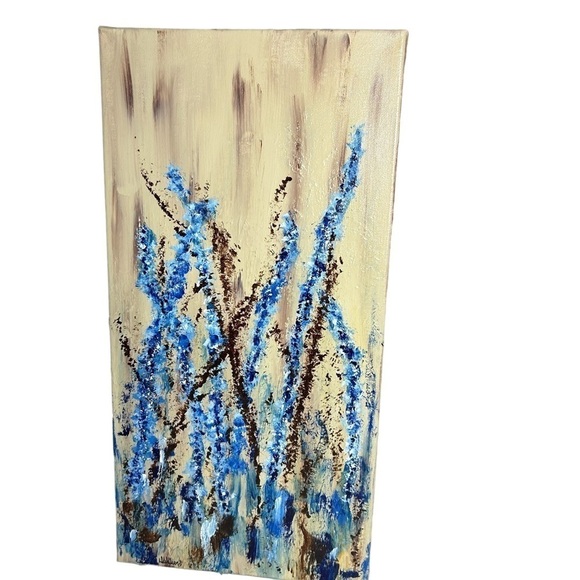 Original Artwork Acrylic’s on Canvas Tall Floral - Picture 2 of 13